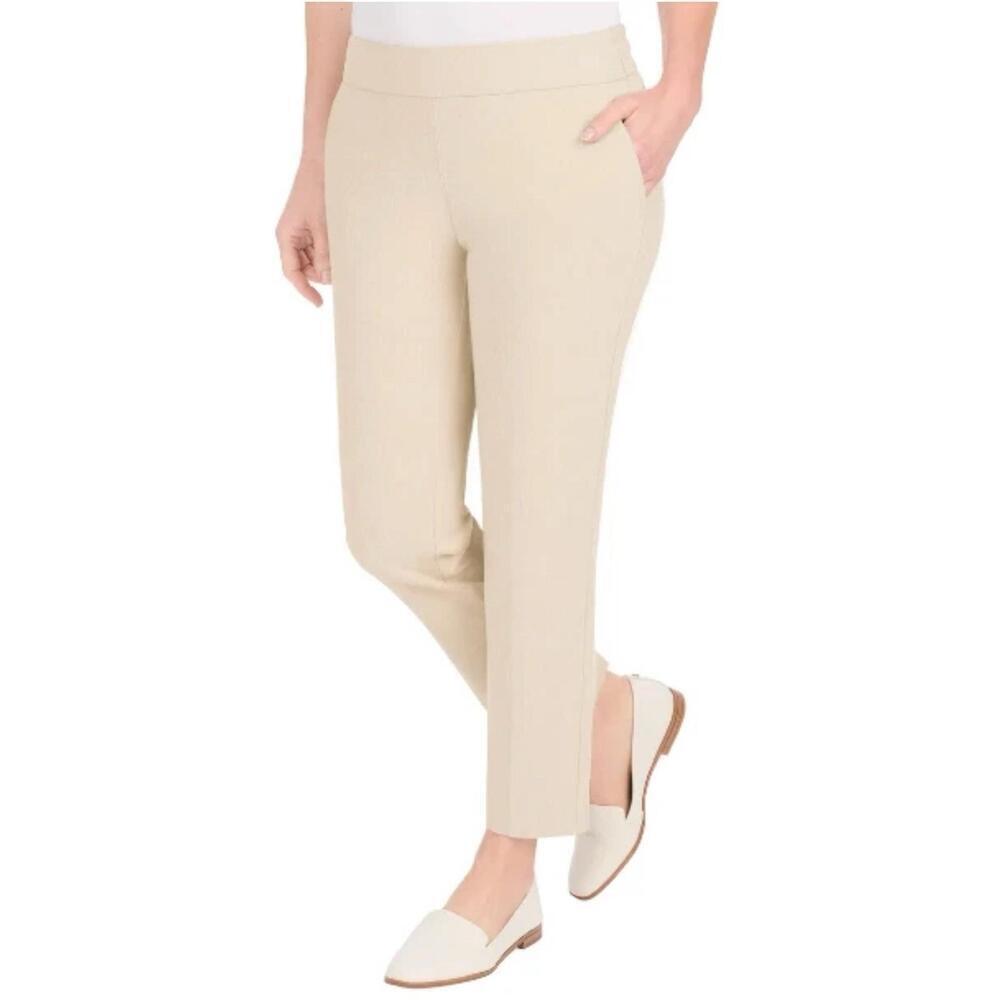 Hilary Radley Women's Pull-On Ankle Pant.  Size S. AS